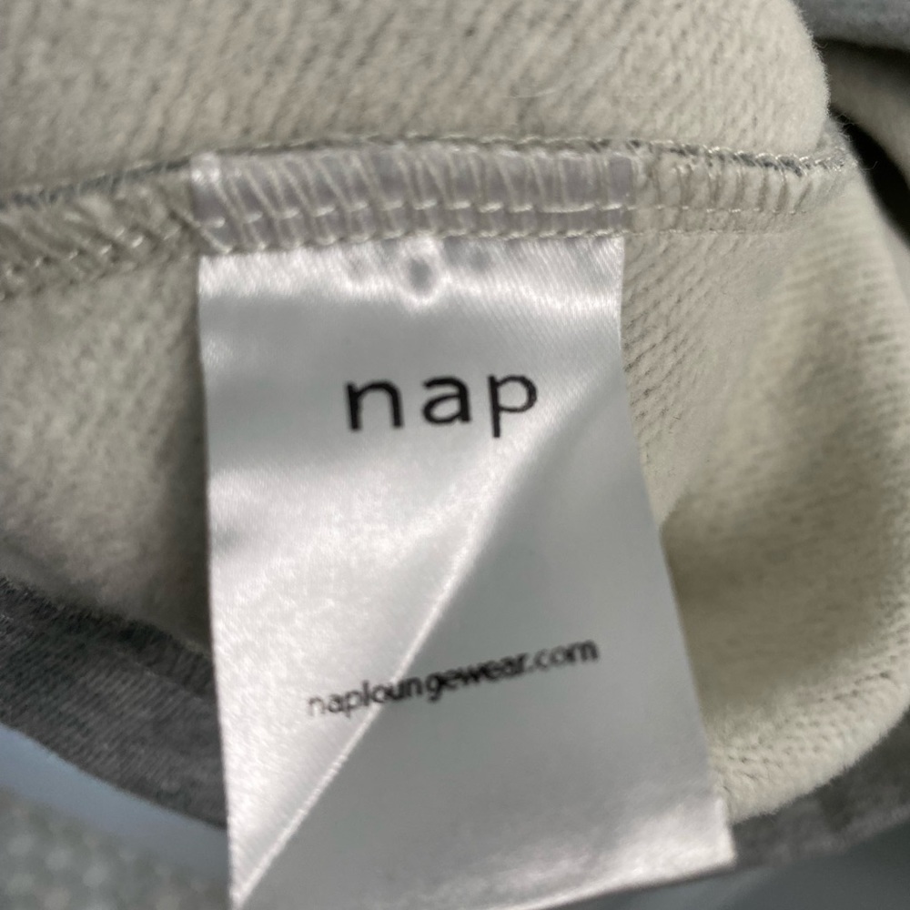 Nap Loungewear Oversized Boxy Heather Gray Sweatshirt Size Small New — image 6 of 8